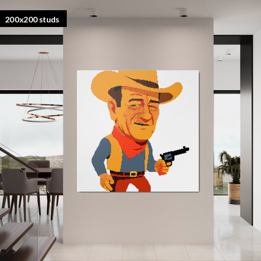 200*200studs, 160*160cm, 63*63inch