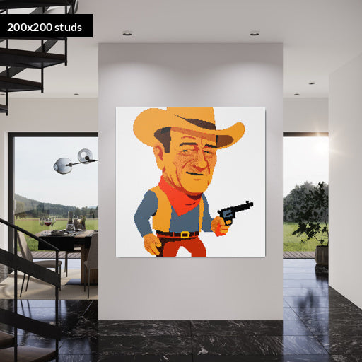 200*200studs, 160*160cm, 63*63inch