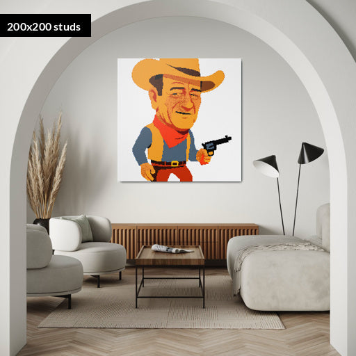 200*200studs, 160*160cm, 63*63inch