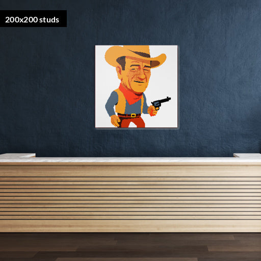 200*200studs, 160*160cm, 63*63inch