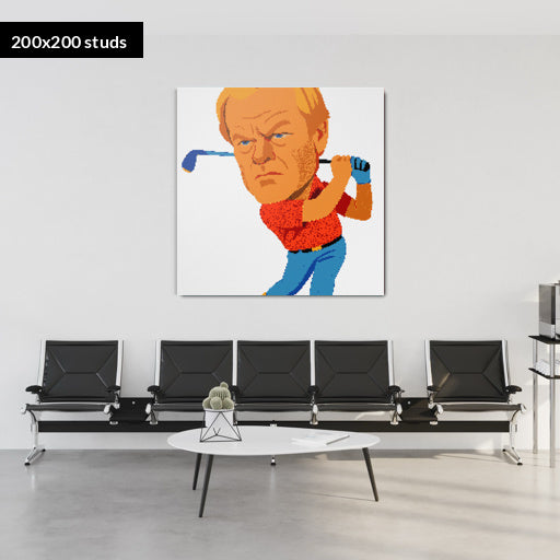 200*200studs, 160*160cm, 63*63inch