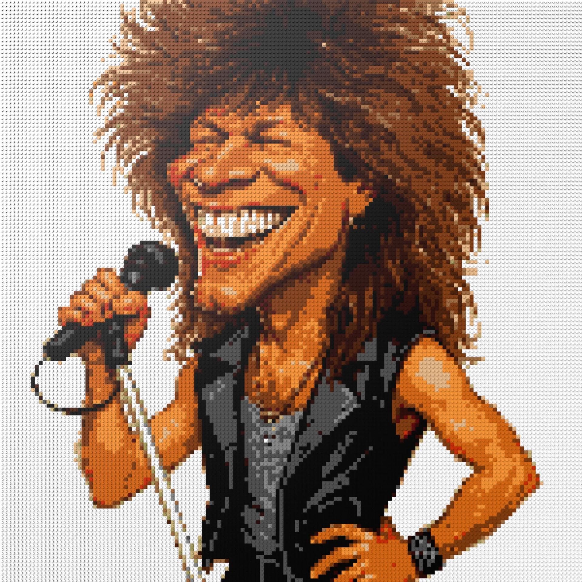 150*150studs, 120*120cm, 47,25*47,25inch