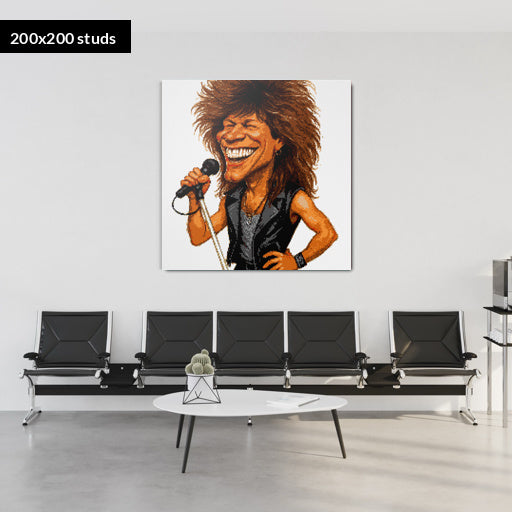 200*200studs, 160*160cm, 63*63inch