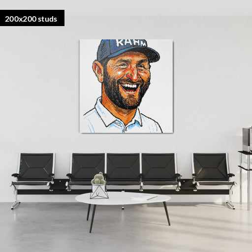 200*200studs, 160*160cm, 63*63inch