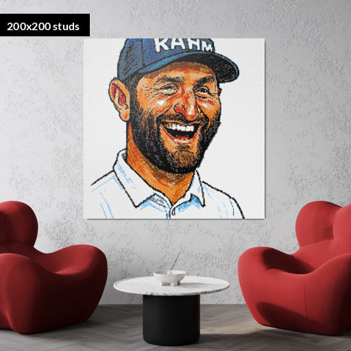 200*200studs, 160*160cm, 63*63inch