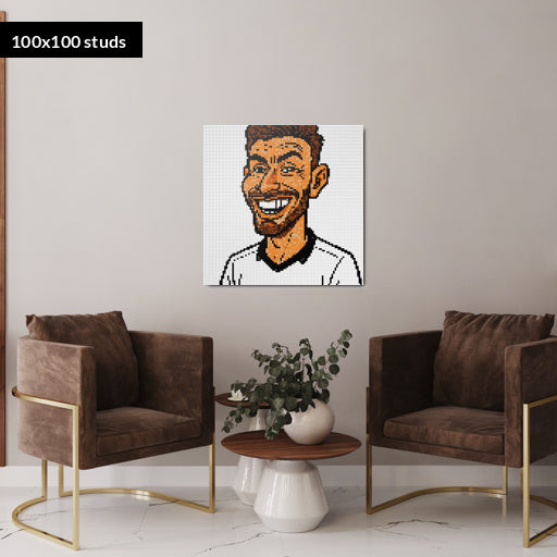 100*100studs, 80*80cm, 31,5*31,5inch