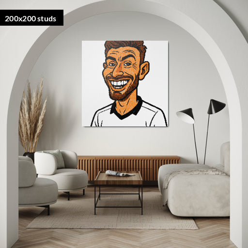 200*200studs, 160*160cm, 63*63inch