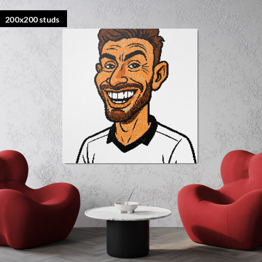 200*200studs, 160*160cm, 63*63inch