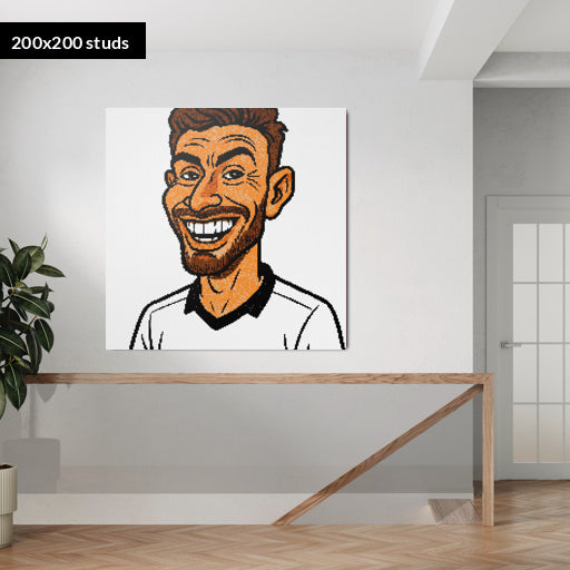 200*200studs, 160*160cm, 63*63inch