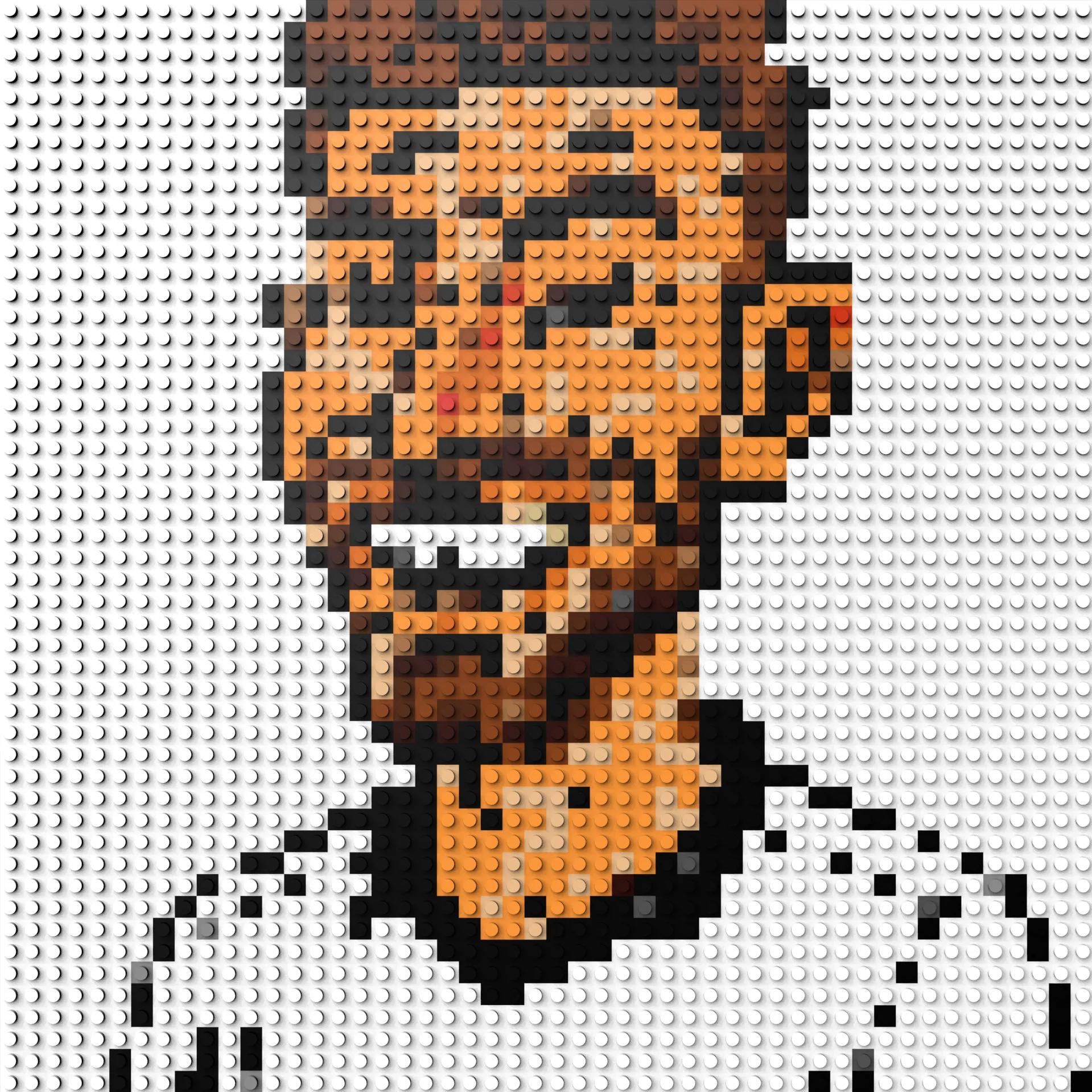 50*50studs, 40*40cm, 15,75*15,75inch