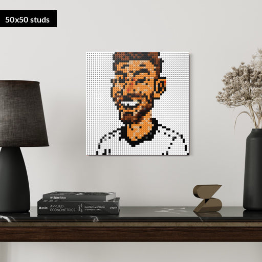 50*50studs, 40*40cm, 15,75*15,75inch