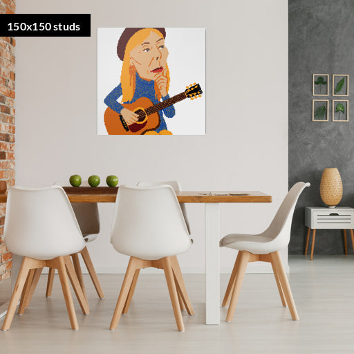 150*150studs, 120*120cm, 47,25*47,25inch