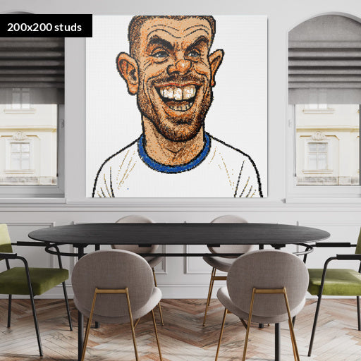 200*200studs, 160*160cm, 63*63inch