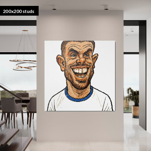 200*200studs, 160*160cm, 63*63inch