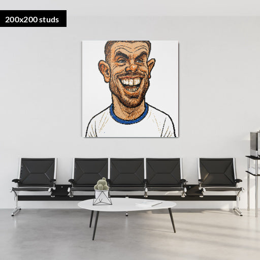 200*200studs, 160*160cm, 63*63inch