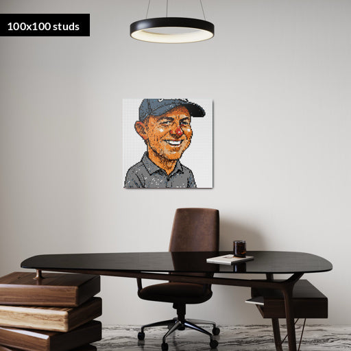 100*100studs, 80*80cm, 31,5*31,5inch