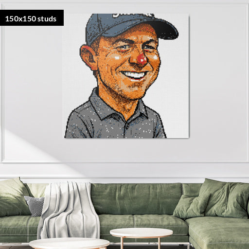 150*150studs, 120*120cm, 47,25*47,25inch