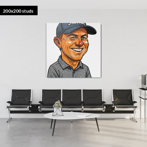 200*200studs, 160*160cm, 63*63inch