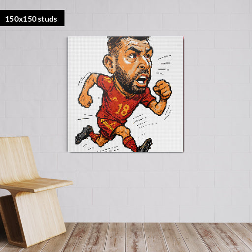 150*150studs, 120*120cm, 47,25*47,25inch