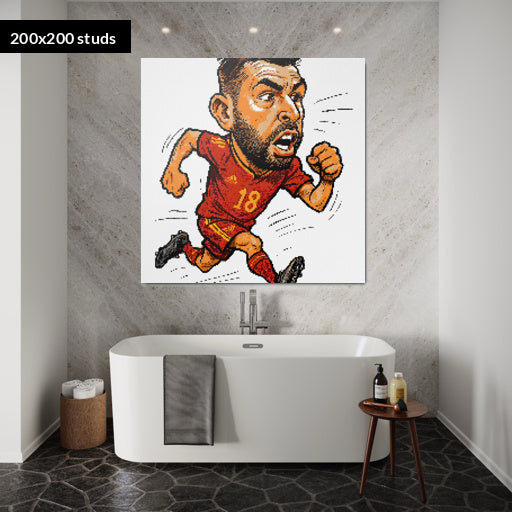 200*200studs, 160*160cm, 63*63inch