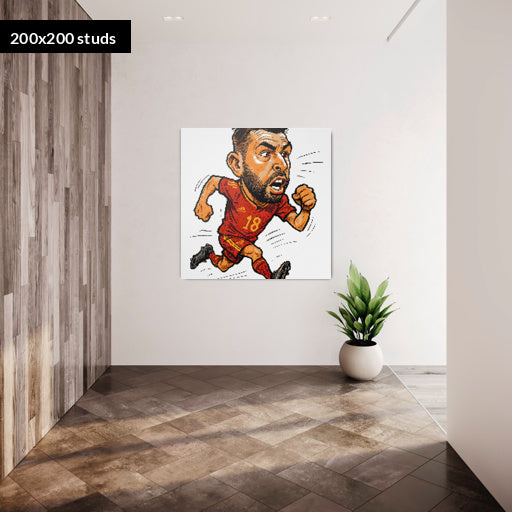 200*200studs, 160*160cm, 63*63inch