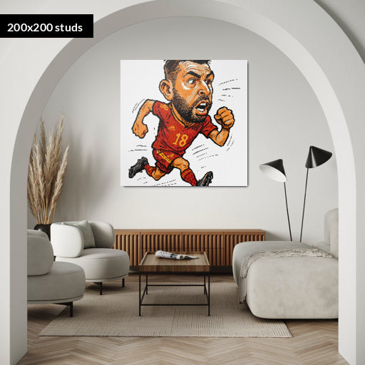 200*200studs, 160*160cm, 63*63inch