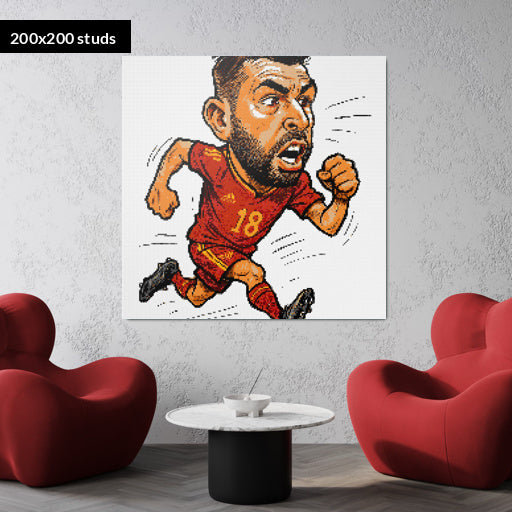 200*200studs, 160*160cm, 63*63inch