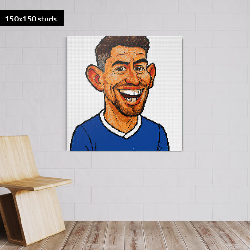 150*150studs, 120*120cm, 47,25*47,25inch