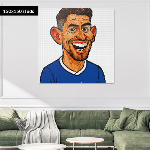 150*150studs, 120*120cm, 47,25*47,25inch