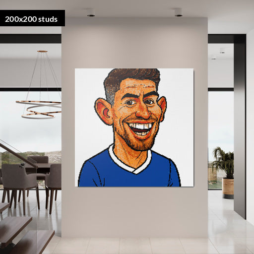 200*200studs, 160*160cm, 63*63inch