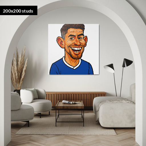 200*200studs, 160*160cm, 63*63inch