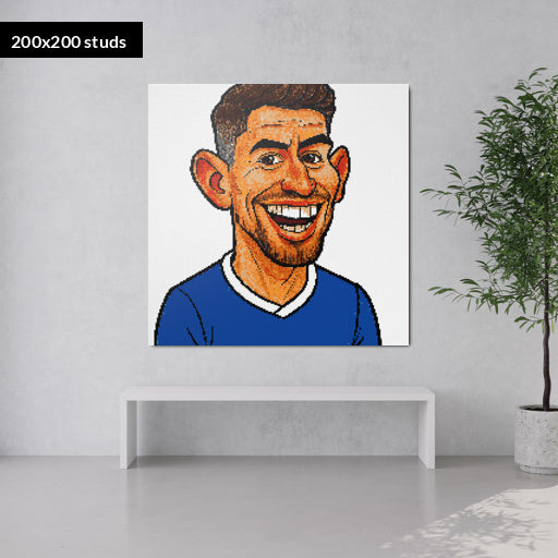 200*200studs, 160*160cm, 63*63inch