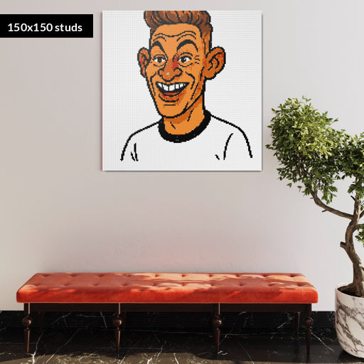 150*150studs, 120*120cm, 47,25*47,25inch