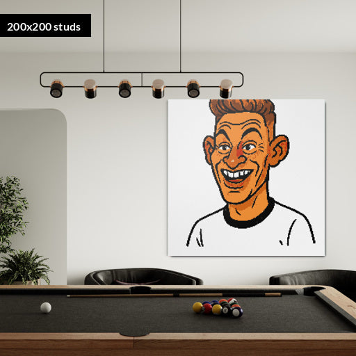 200*200studs, 160*160cm, 63*63inch