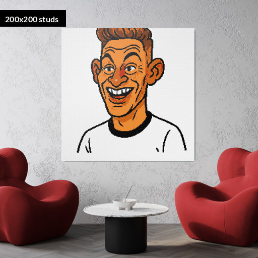 200*200studs, 160*160cm, 63*63inch