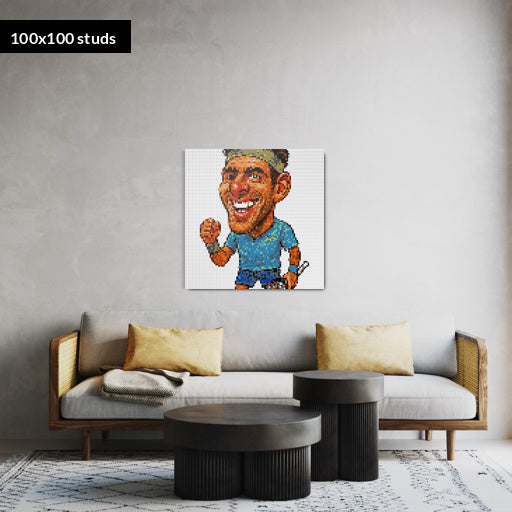 100*100studs, 80*80cm, 31,5*31,5inch