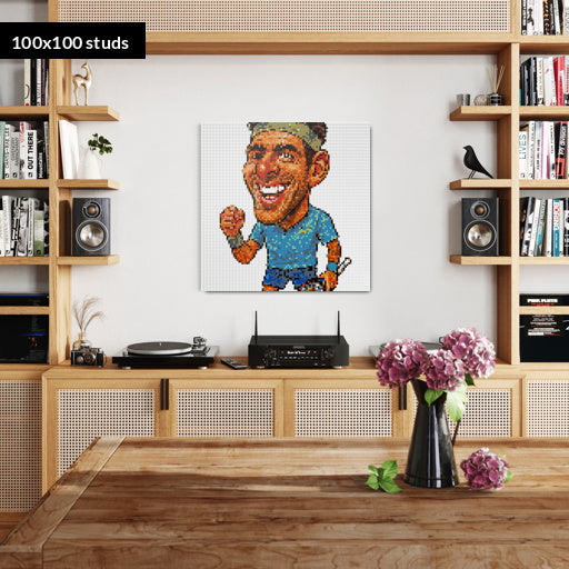 100*100studs, 80*80cm, 31,5*31,5inch