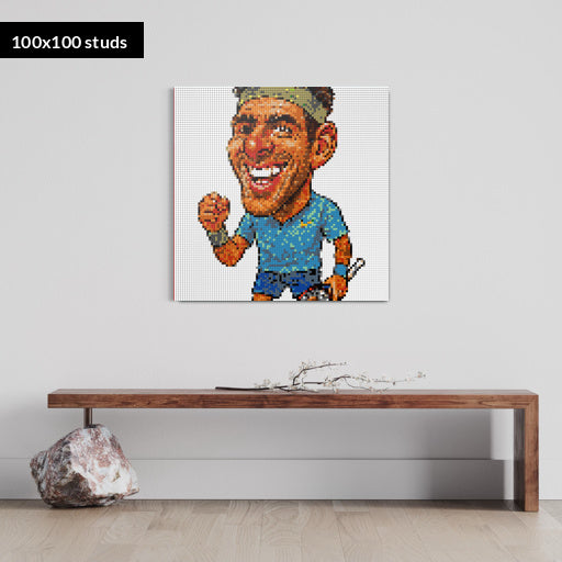 100*100studs, 80*80cm, 31,5*31,5inch