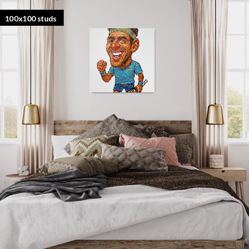 100*100studs, 80*80cm, 31,5*31,5inch