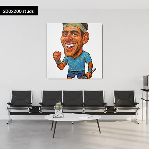 200*200studs, 160*160cm, 63*63inch