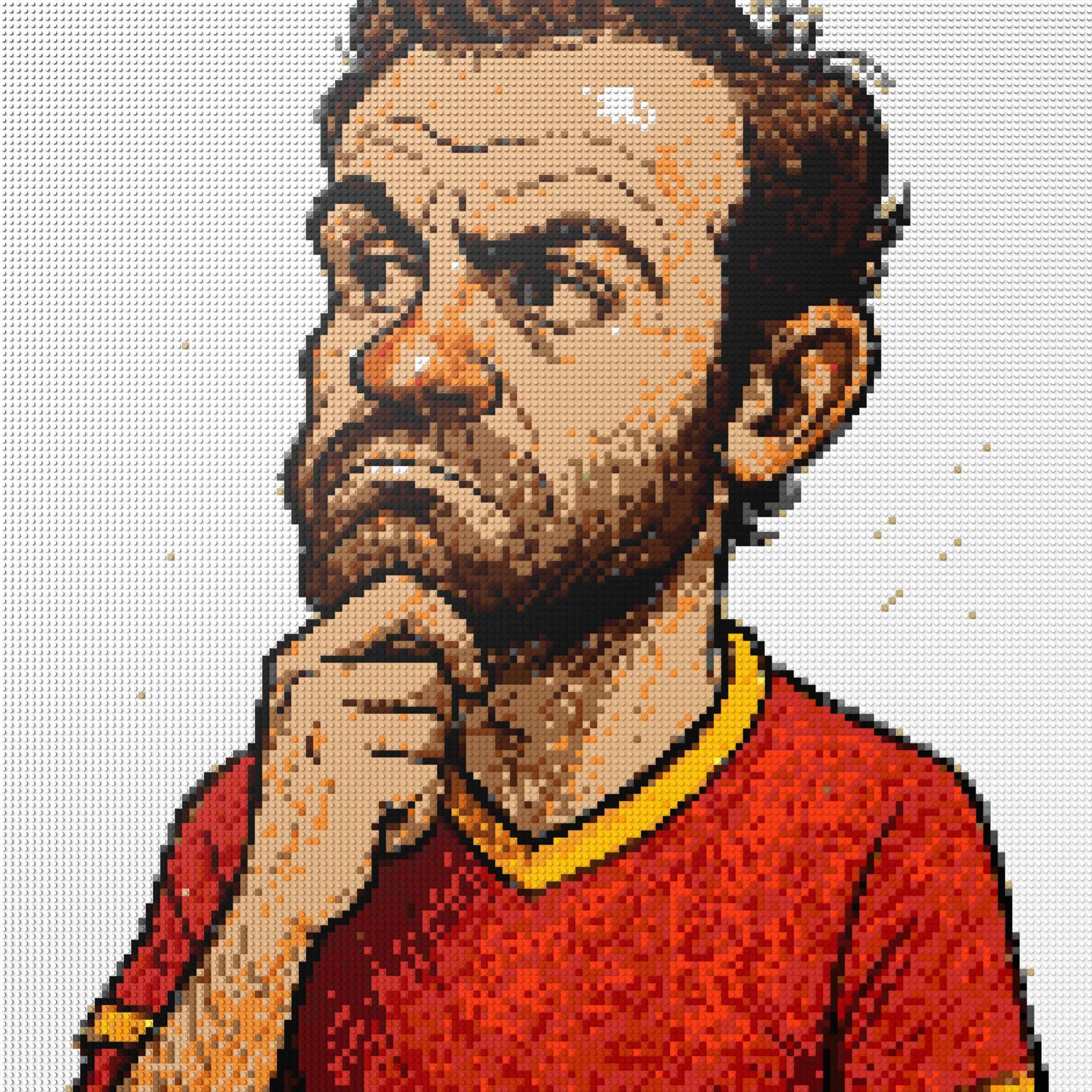 150*150studs, 120*120cm, 47,25*47,25inch