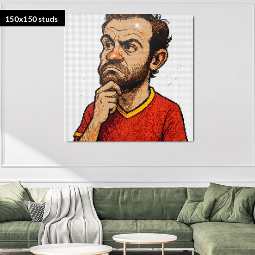 150*150studs, 120*120cm, 47,25*47,25inch