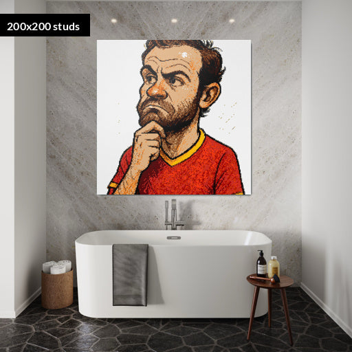 200*200studs, 160*160cm, 63*63inch