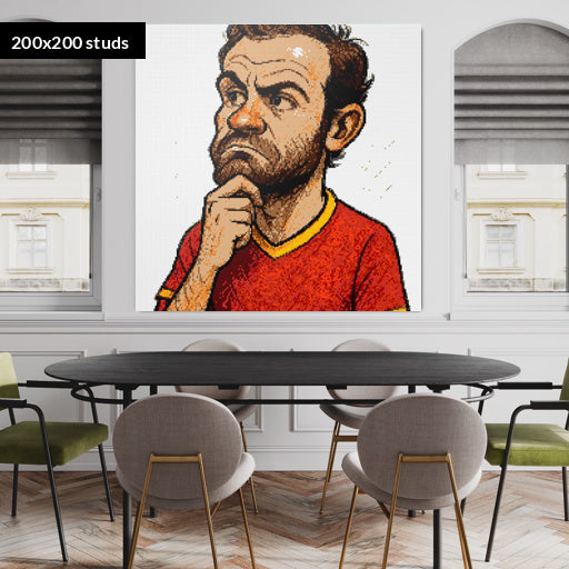 200*200studs, 160*160cm, 63*63inch