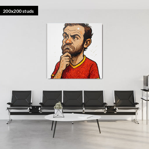 200*200studs, 160*160cm, 63*63inch