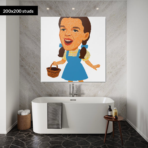 200*200studs, 160*160cm, 63*63inch