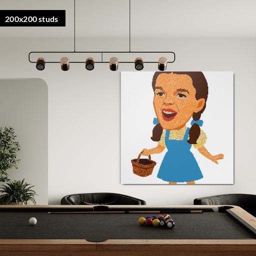200*200studs, 160*160cm, 63*63inch