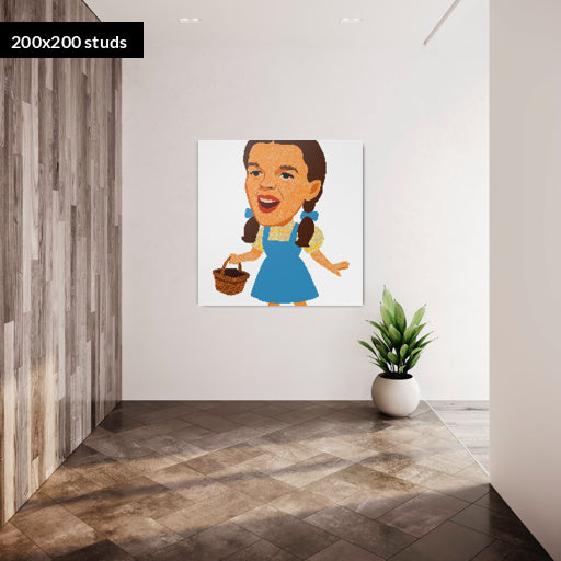 200*200studs, 160*160cm, 63*63inch
