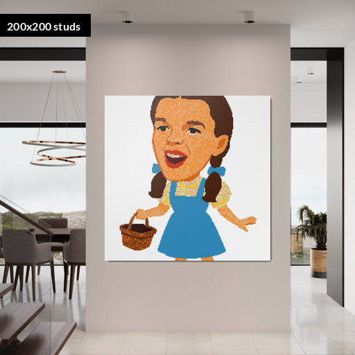 200*200studs, 160*160cm, 63*63inch