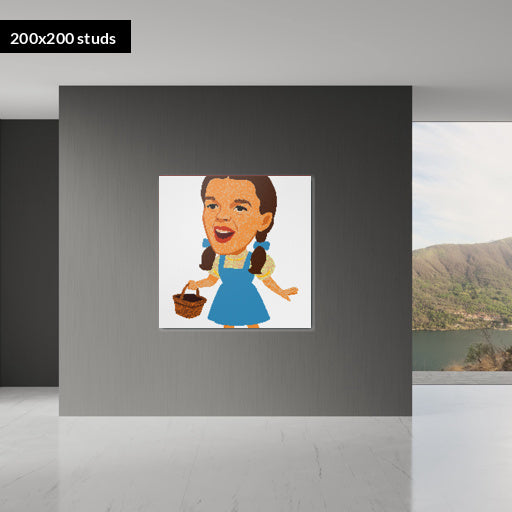 200*200studs, 160*160cm, 63*63inch